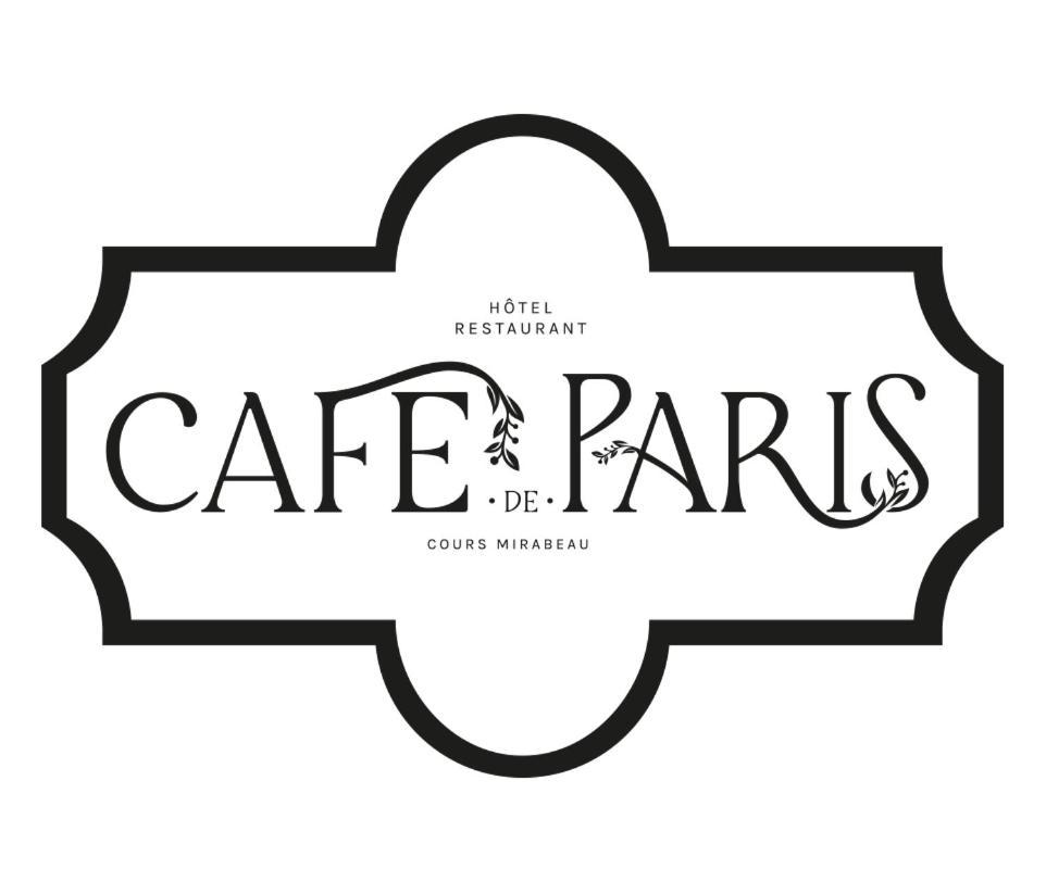 Cafe De Paris Hotel Aix-en-Provence Exterior foto